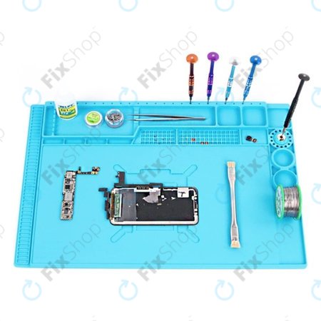 Sunshine SS-004E - ESD Tapis en Silicone Antistatique Résistant à la Chaleur - 45 x 30cm