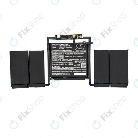 Apple MacBook Pro 13" A1706 (Début 2016 - Fin 2017) - Batterie A1819 4300mAh HQ