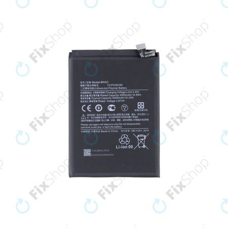 Xiaomi Poco M4 Pro 5G 21091116AG - Batterie BN5C 5000mAh - MZB0BGVIN, 460200008V1Y Genuine Service Pack
