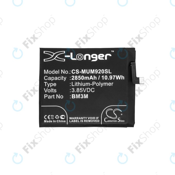 Xiaomi Mi 9 SE - Batterie BM3M 2850mAh HQ