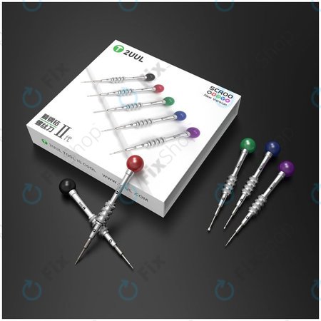 2UUL Scroo - Jeu de tournevis Lollipop 5 en 1 (nouvelle version)