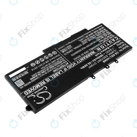 Batterie pour Dell Latitude 14 5490, Latitude 14 5491, 8800mAh, Li-Ion, 7.6V, 00JWGP, HQ