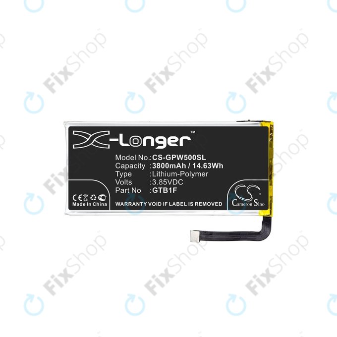 Google Pixel 5 - Batterie GTB1F 3800mAh HQ