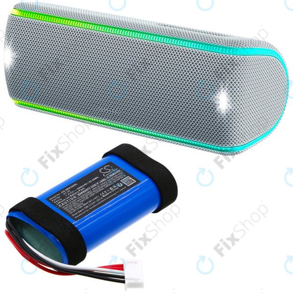 Batterie pour Sony SRS-XB31, 3000mAh, Li-Ion, 7.4V, ST-06, HQ