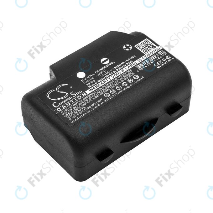 Batterie pour Imet BE5000, 2000mAh, Ni-MH, 2.4V, AS037, HQ