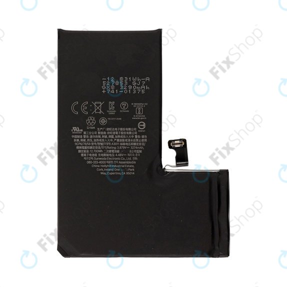 Apple iPhone 15 Pro - Batterie A3011 3274mAh Service Pack