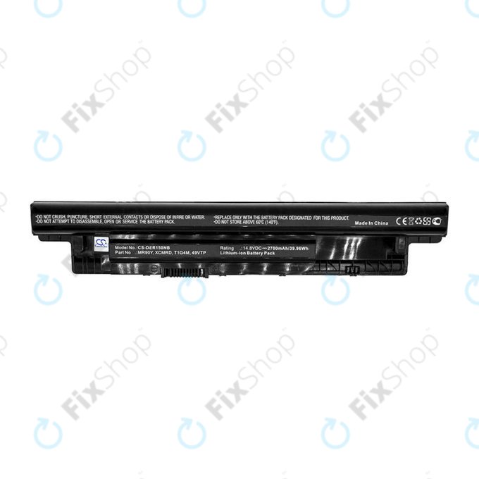 Batterie pour Dell Inspiron 14R, 15, 15R, N3521, 2700mAh, Li-Ion, 14.8V, MR90Y, HQ