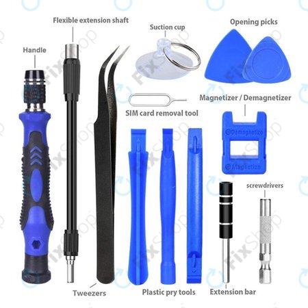 Kingsdun - Jeu de tournevis professionnels pour iPhone 117 en 1