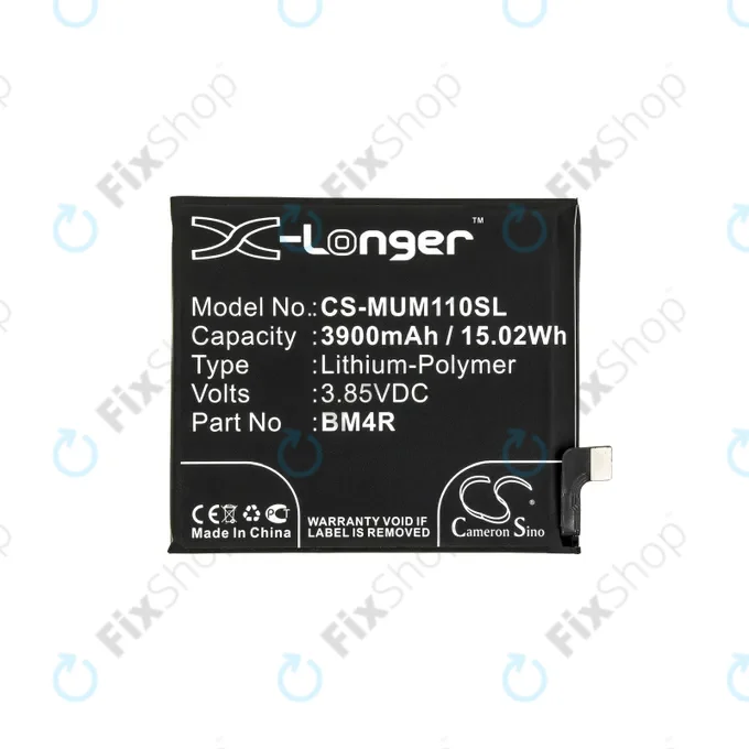 Xiaomi Mi 10 Lite - Batterie BM4R 3900mAh HQ