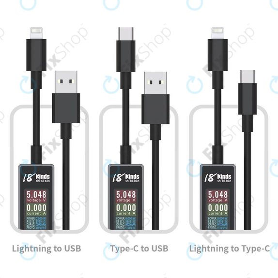AV-Line - Câble de chargement à détection intelligente (USB-C - USB-C)