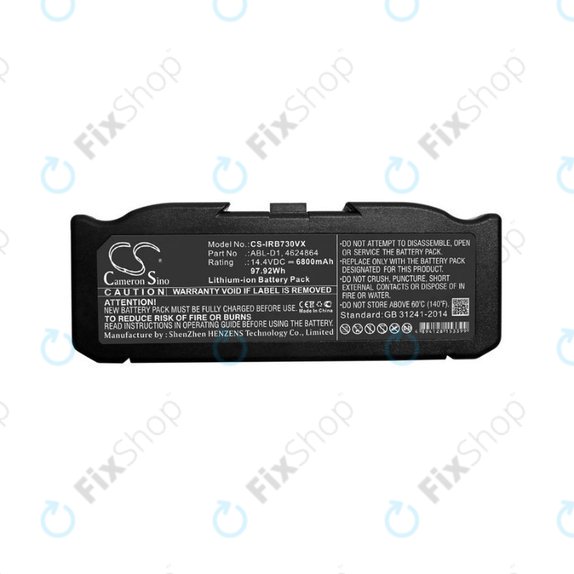 iRobot Roomba e-series, i-series - Batterie ABL-D1, 4624864, ABL-D2 6800mAh HQ