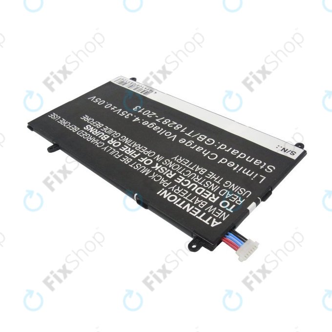 Batterie pour Samsung Galaxy Tab Pro 8.4, 4800mAh, Li-Pol, 3.8V, T4800E, HQ