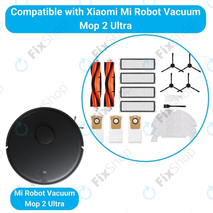 Xiaomi Mi Robot Vacuum Mop 2 Ultra - Ensemble avancé