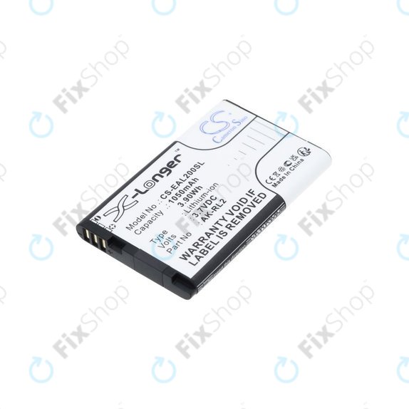 Batterie pour Emporia Essence Plus, Talk comfort, V20, 1050mAh, Li-Ion, 3.7V, AK-RL2, HQ