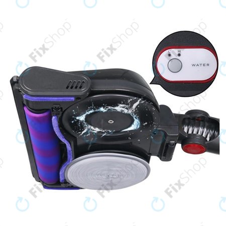 Dyson V-series - Tête de serpillière électrique (nettoyage humide et sec)