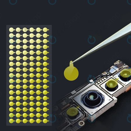 Autocollants de protection anti-poussière pour caméra et capteur infrarouge - 100pcs