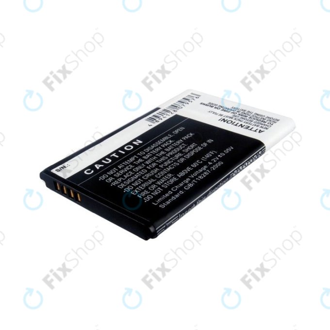 Batterie pour Gigabyte GSmart G1345, 1500mAh, Li-Ion, 3.7V, GLS-H03, HQ