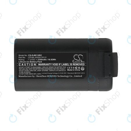 Batterie pour DJI Mavic Mini, Mini dual, 2350mAh, Li-Ion, 7.2V, CP.MA.00000135.01, HQ