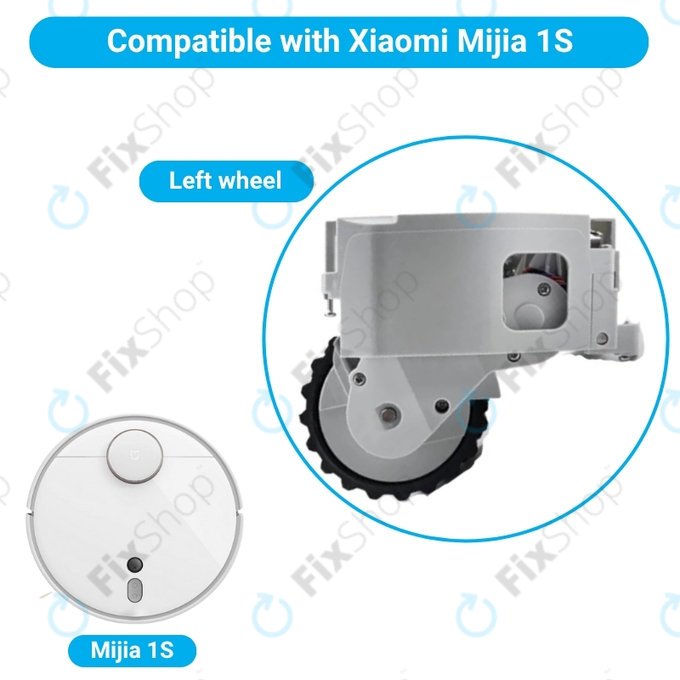 Xiaomi Mijia 1S - Roue avec moteur (gauche) (Blanc)