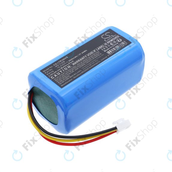 Batterie pour Liectroux C30B, BLAUPUNKT BPK-VCBB1XB, Midea M4, 2600mAh, Li-ion, 14.4V, MD-C30B, HQ