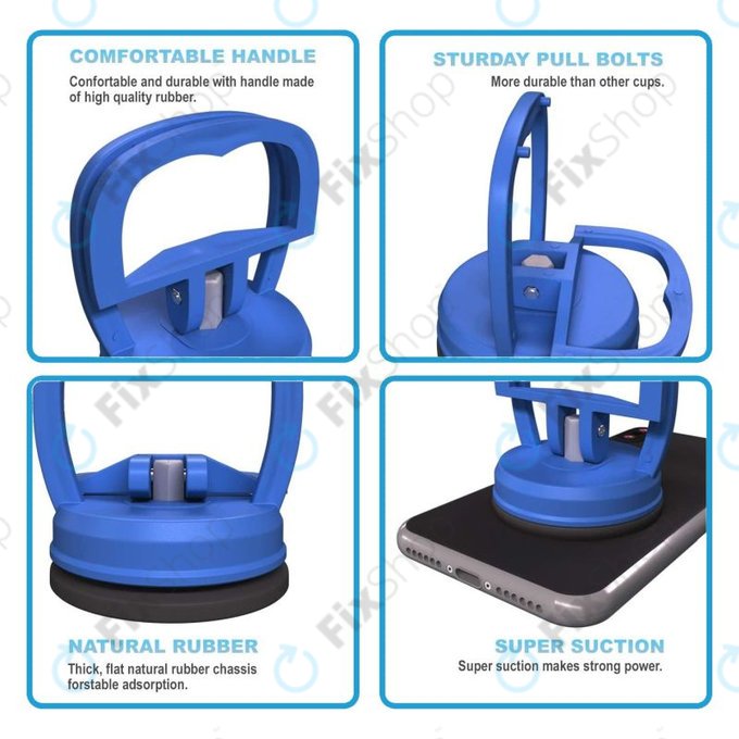 Ventouse en plastique et en caoutchouc pour dispositifs d'ouverture