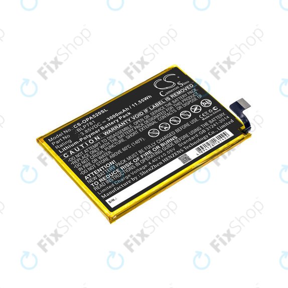 Oppo A52 - Batterie BLP781 3000mAh HQ