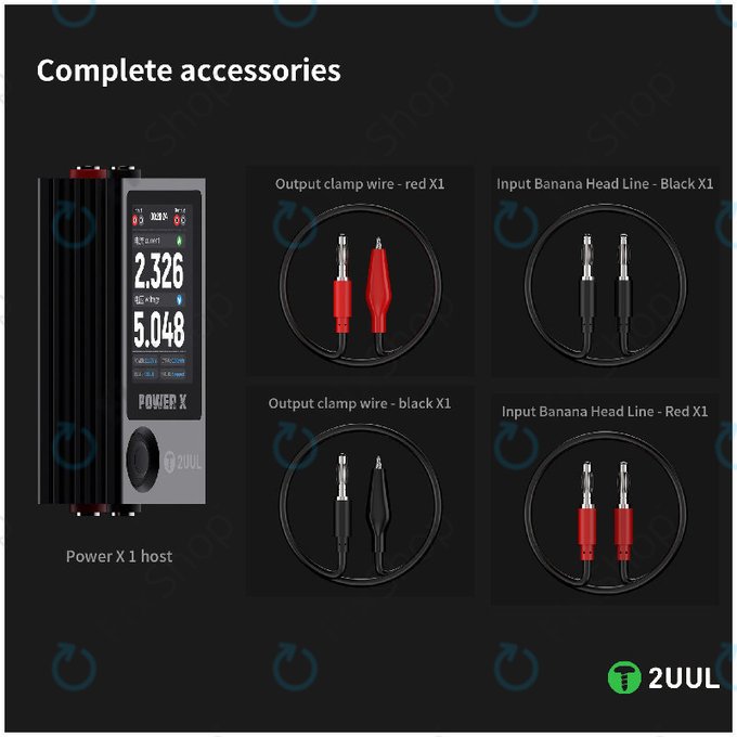 Testeur USB de tension et de courant (multimètre), 2UUL PW11