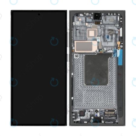 Samsung Galaxy S24 Ultra S928B - Écran LCD + Écran tactile + Cadre (Titanium Black) - GH82-33396B Genuine Service Pack