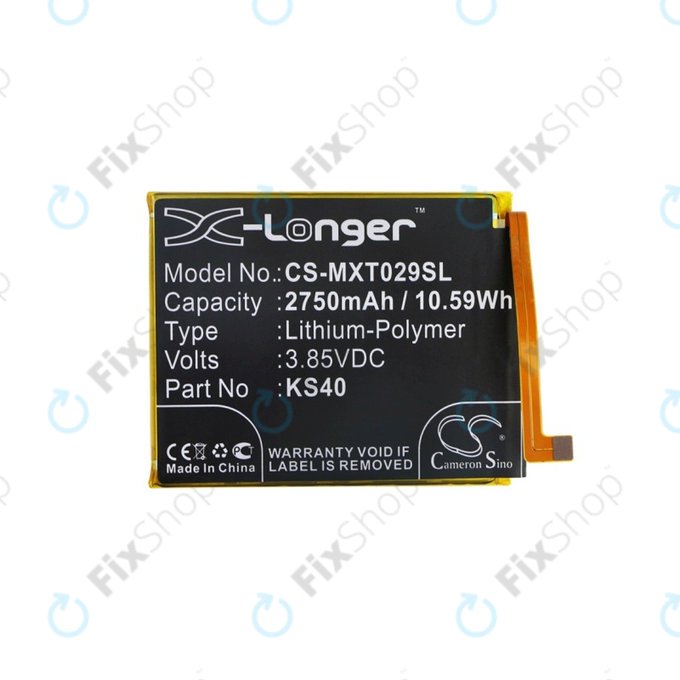 Motorola Moto E6 Play - Batterie KS40 2750mAh HQ