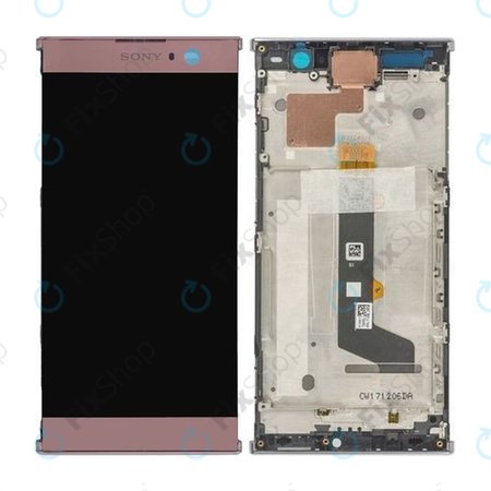 Sony Xperia XA2 Dual - Écran LCD + Écran tactile + Cadre (Rose) - 78PC0600040 Genuine Service Pack
