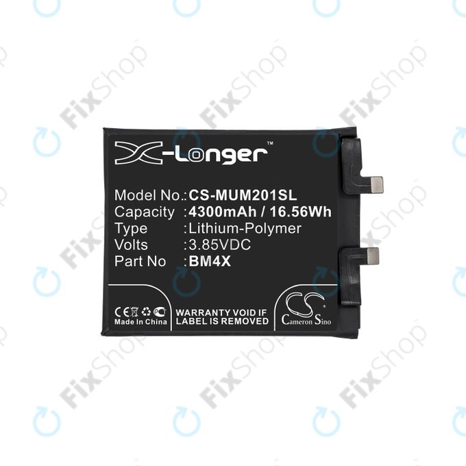 Xiaomi Mi 11 - Batterie BM4X 4300mAh HQ