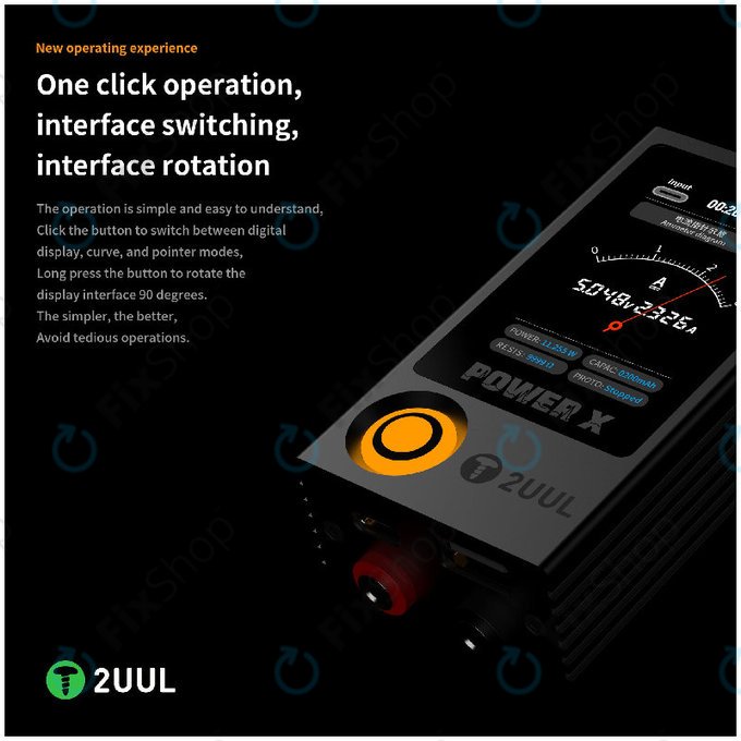 Testeur USB de tension et de courant (multimètre), 2UUL PW11