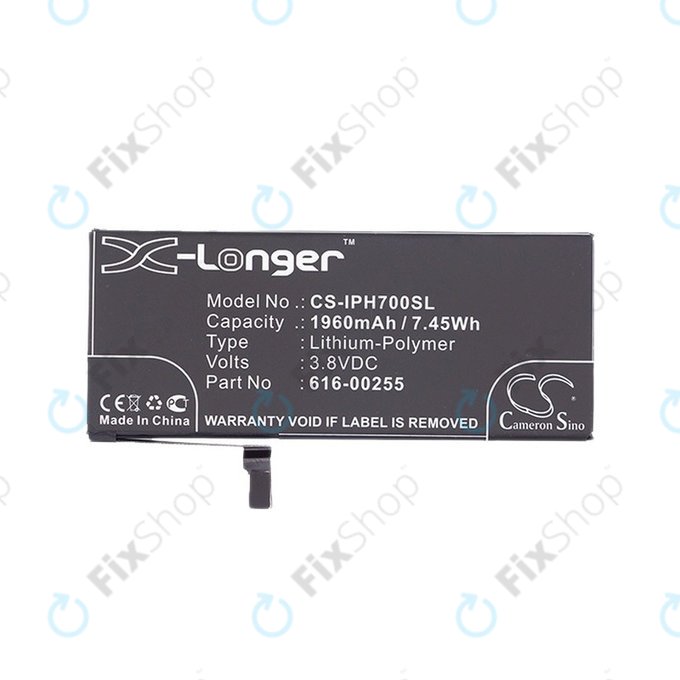 Apple iPhone 7 - Batterie 616-00255 1960mAh HQ