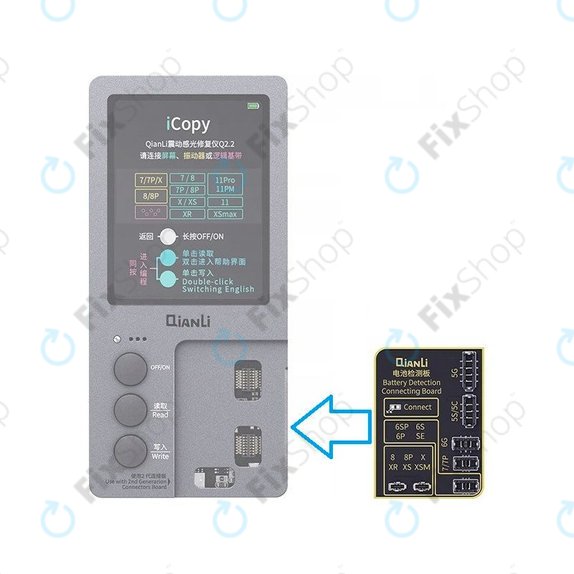 QianLi iCopy Plus 2 - Carte batterie pour Apple iPhone
