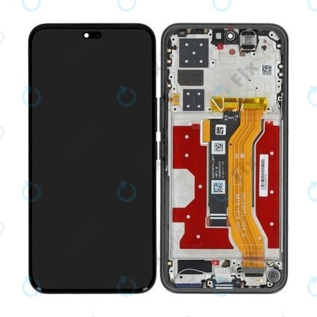 Honor 400 Pro - Écran LCD + Écran tactile + Cadre (Midnight Black) - 0235APFA Genuine Service Pack