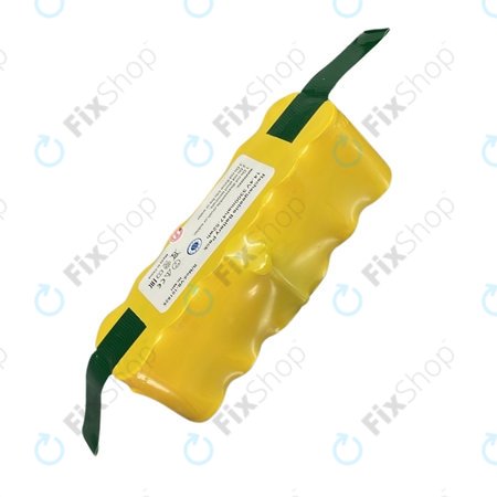 iRobot Roomba 500, 600, 700, 800, 900-series, R3, Scooba 450, Vileda 137173 - Batterie 11702, GD-Roomba-500, VAC-500NMH-33 Ni-MH 14.4V 3300mAh
