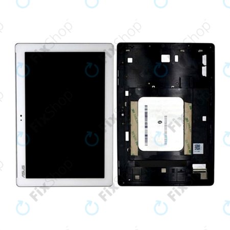 Asus ZenPad 10 Z300C, Z300CT, Z300CX, ZD300C - Écran LCD + Ecran Tactile + Cadre (White) - 90NP0232-R20010 Genuine Service Pack