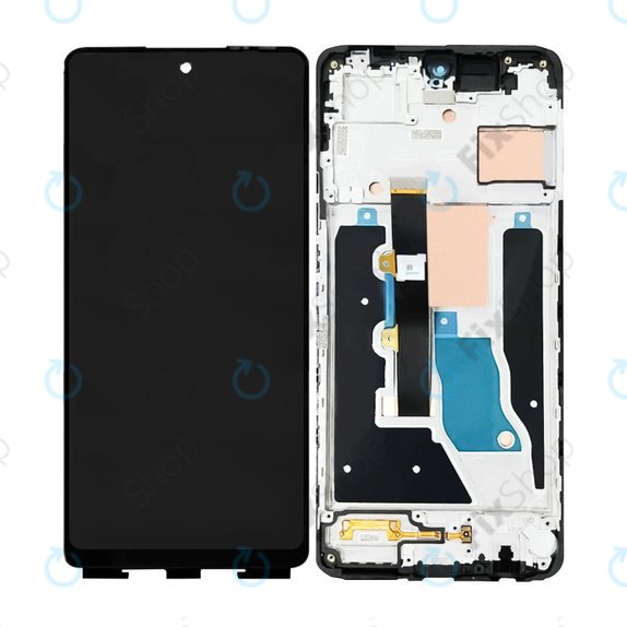 Infinix Note 30 VIP - Écran LCD + Ecran Tactile + Cadre (Magic Black) TFT