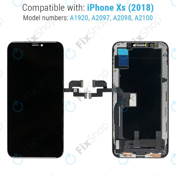 Écran Hard OLED pour iPhone XS, Tactile avec cadre, FixPremium