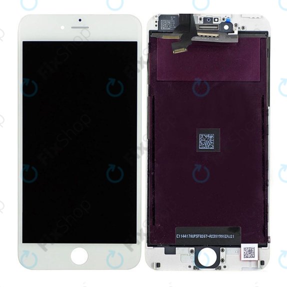 Écran pour iPhone 6 Plus, White, Tactile avec cadre