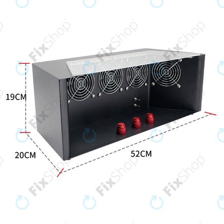 Banc de travail sans poussière pour réparations