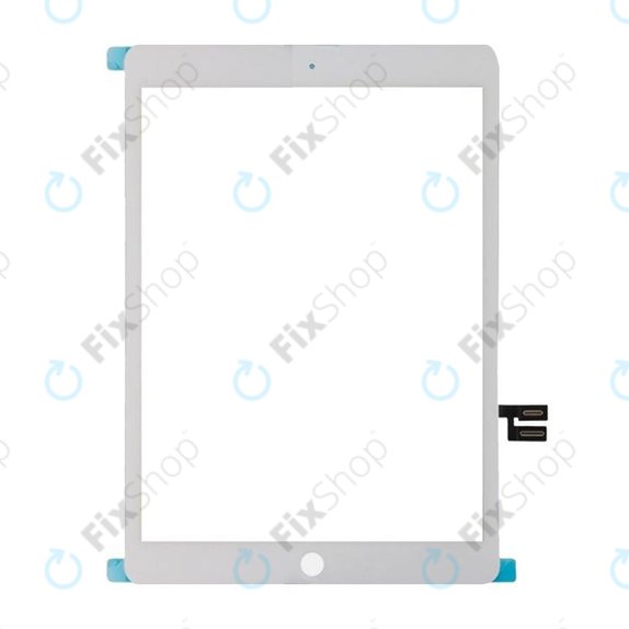 Apple iPad (7e génération 2019, 8e génération 2020) - Écran tactile (Blanc)