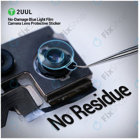 Stickers de protection lentille caméra (anti-lumière bleue), 2UUL DA33, 500 pcs/pack