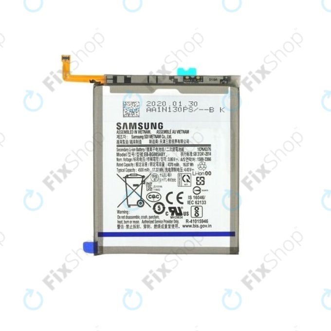 Samsung Galaxy S20 Plus G985F - Batterie 4500mAh EB-BG985ABY - GH82-22133A Genuine Service Pack