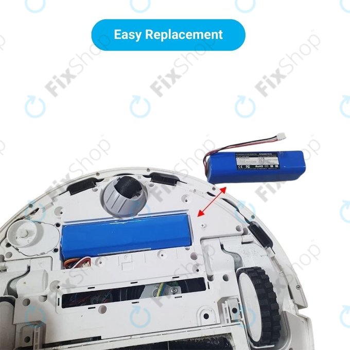 Xiaomi Roidmi EVE Plus, Viomi, Lydsto, Proscenic, Tefal - Batterie XJT-2P4S-5200 Li-Ion 14.4V 5200mAh