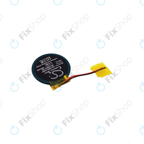 Batterie pour Garmin Approach S1, S3, S4, Forerunner 110, 210, S1, 200mAh, Li-Ion, 3.7V, 361-00047-00, HQ