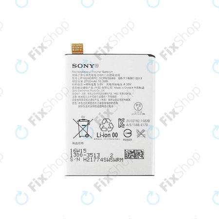 Sony Xperia X Performance F8131, F8132 - Batterie LIP1624ERPC 2700mAh - 1300-3513 Genuine Service Pack