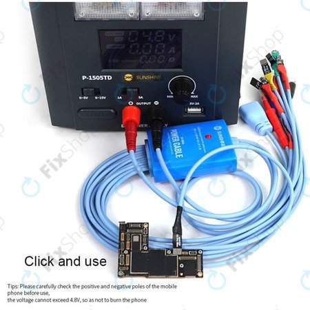 Ensemble de câbles d'alimentation SunShine SS-905A (iPhone 5S - 12 Pro Max, Samsung)