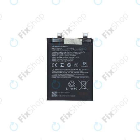 Xiaomi Redmi Note 13 Pro+ 23090RA98C - Batterie BM5U 5000mAh - 1330103000037B Genuine Service Pack