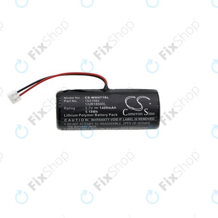 Batterie pour Wella Xpert HS71, 1400mAh, Li-ion, 3.7V, 1531582, HQ